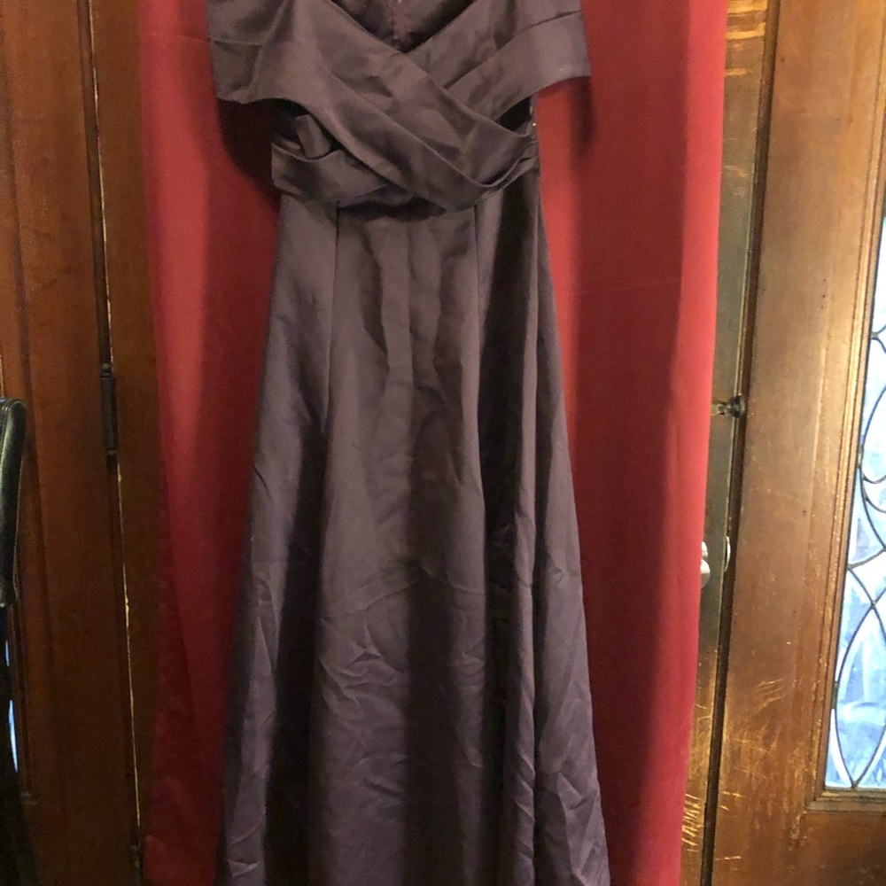 Elegant Purple Evening Gown